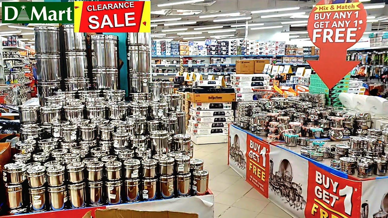 🔥D MART/Cheapest price Clearance sale 2024!! Under ₹58/offers upto 85% off kitchen steel household,