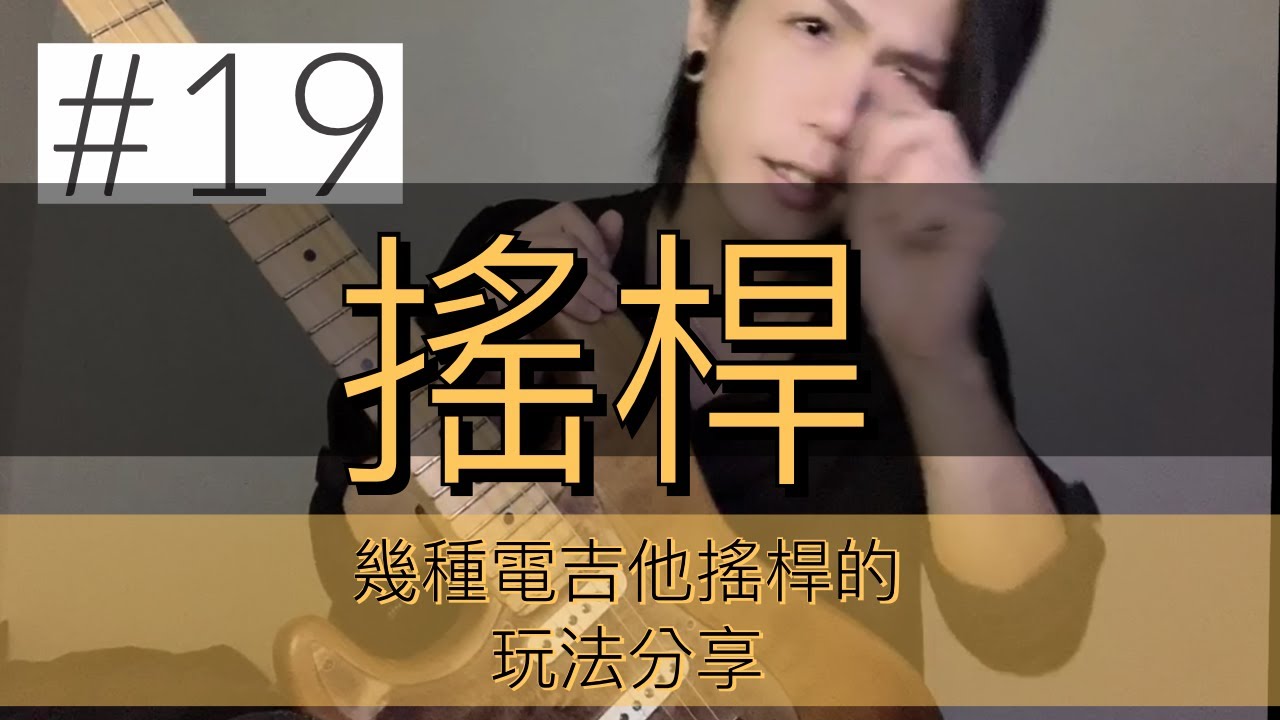 #.19 電吉他搖桿