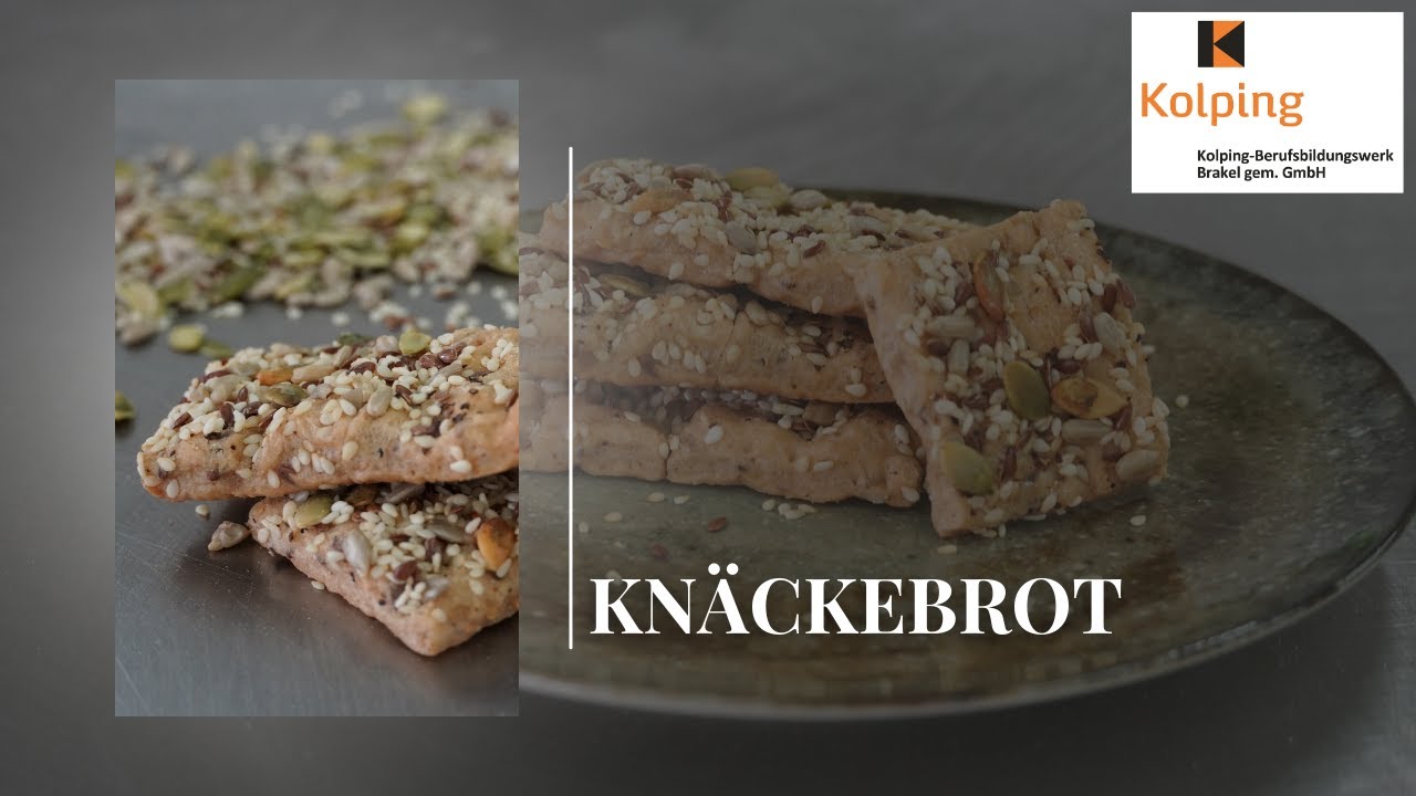 Kolping backt   Anleitung Knäckebrot