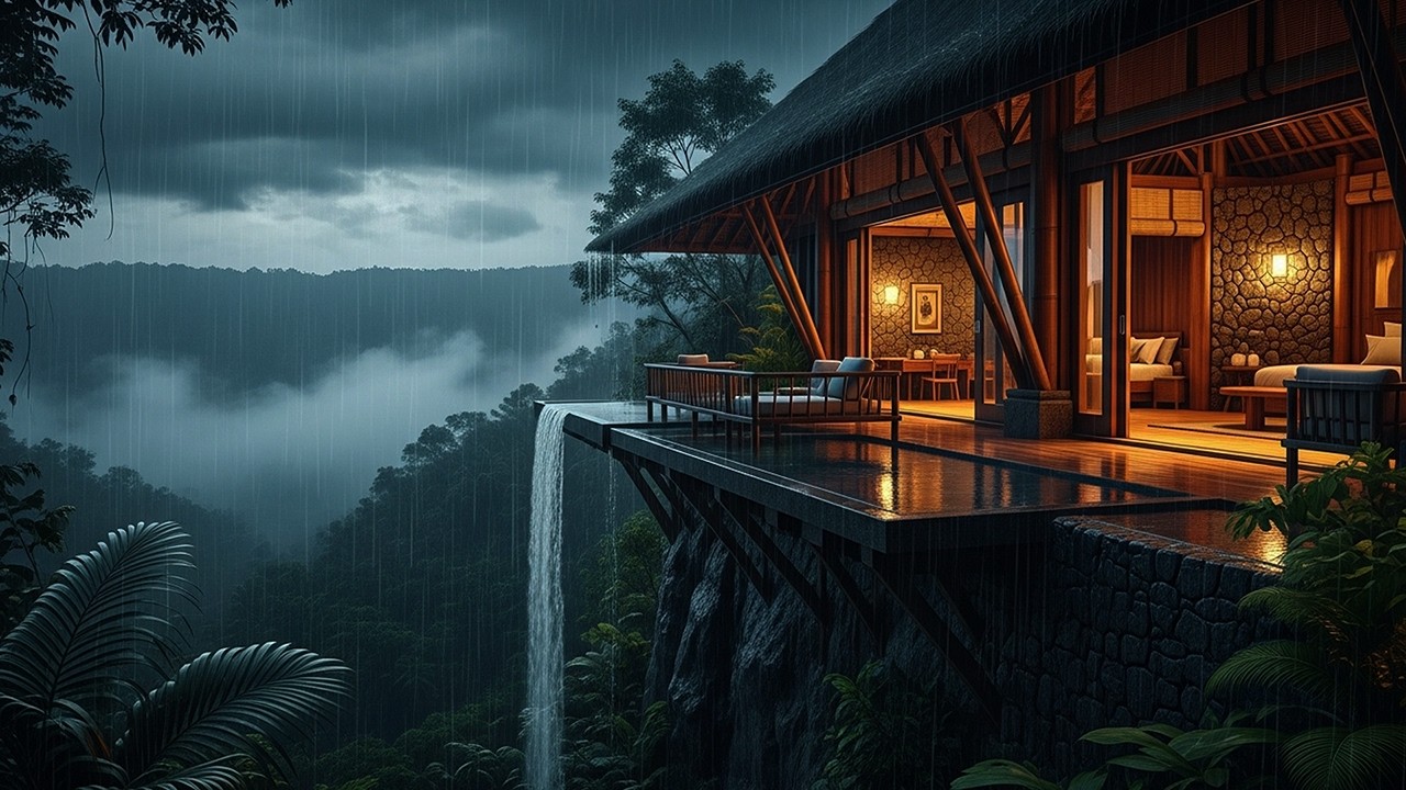 Forest Rain Sounds for Deep Sleep | Insomnia Relief & Calm Night