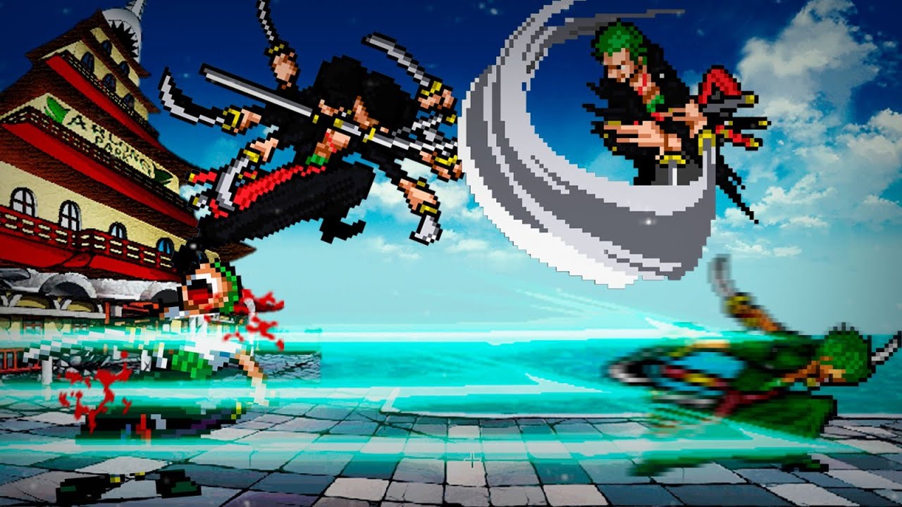 FIZ UM TORNEIO PRA DECIDIR QUAL É O ZORO MAIS FORTE DO MUGEN!!