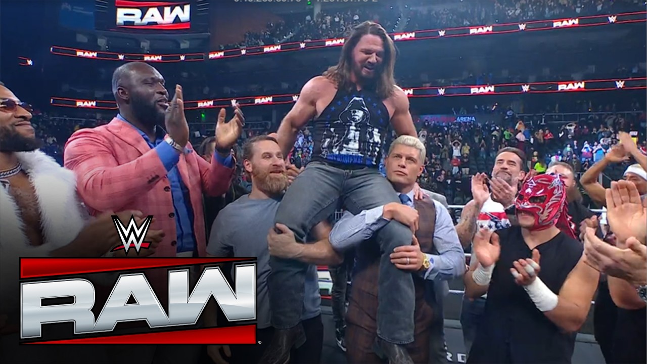 Exclusive: AJ Styles' post-Raw tribute celebration: Raw highlights, Feb. 23, 2026