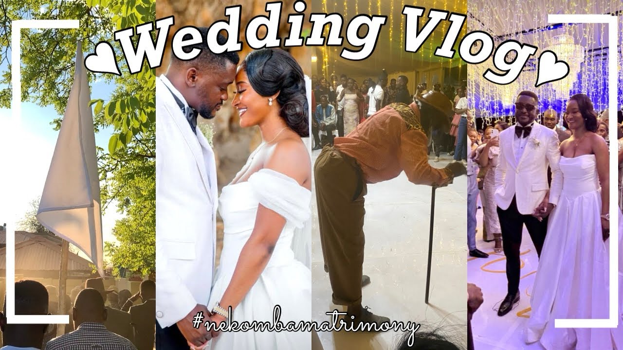 WEDDING VLOG|| Idda and Herman say I DO💍||NAMIBIAN YOUTUBER🇳🇦❤️