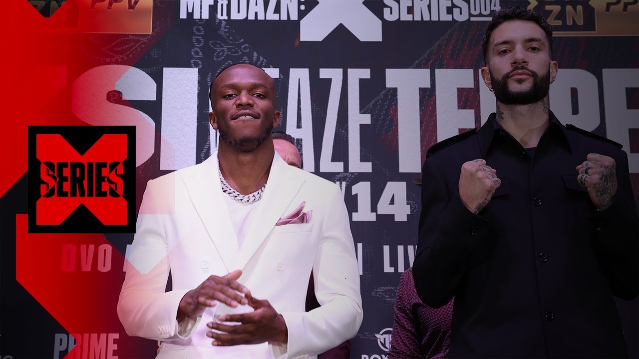 'I'M GOING TO KNOCK YOU OUT IN ONE ROUND' - KSI and FaZe Temper Clash At Press Conference
