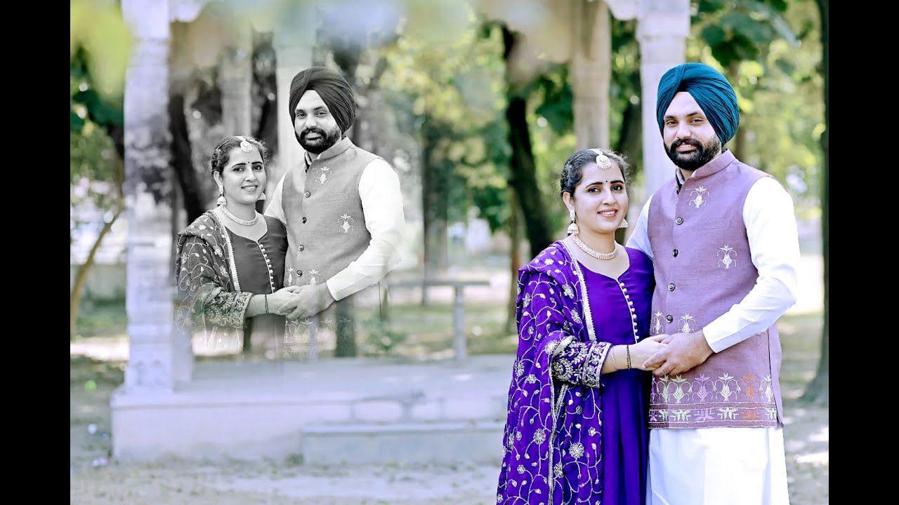 Gulab Singh Weds Vrinder Kaur Wedding Ceramony Live by Azad Studio Safidon 9896363123
