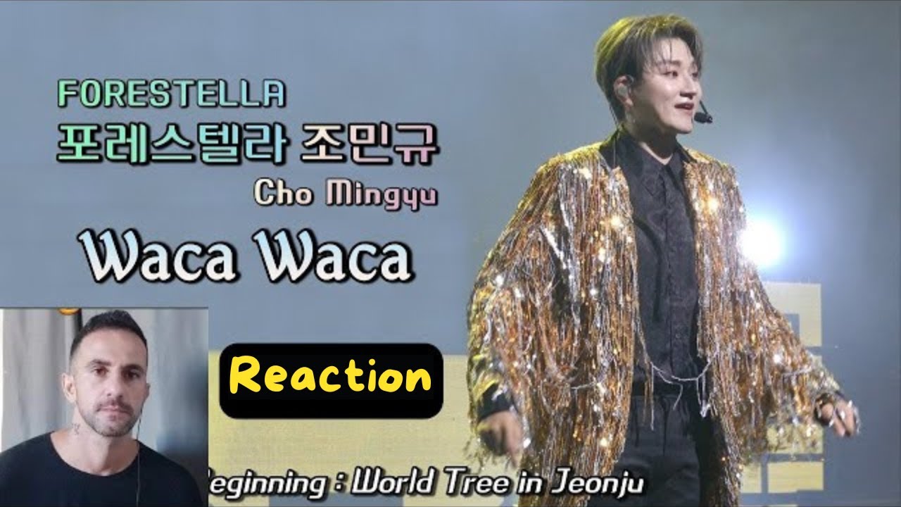Waka Waka   포레스텔라 조민규 Cho MinGyu '' Forestella ''  The Beginning   World Tree in Daegu -  REACTION