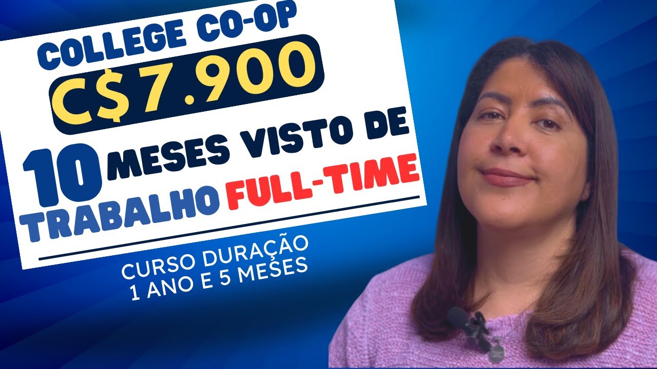 C$7900 MUITO barato com 10 meses de visto de trabalho Full-time