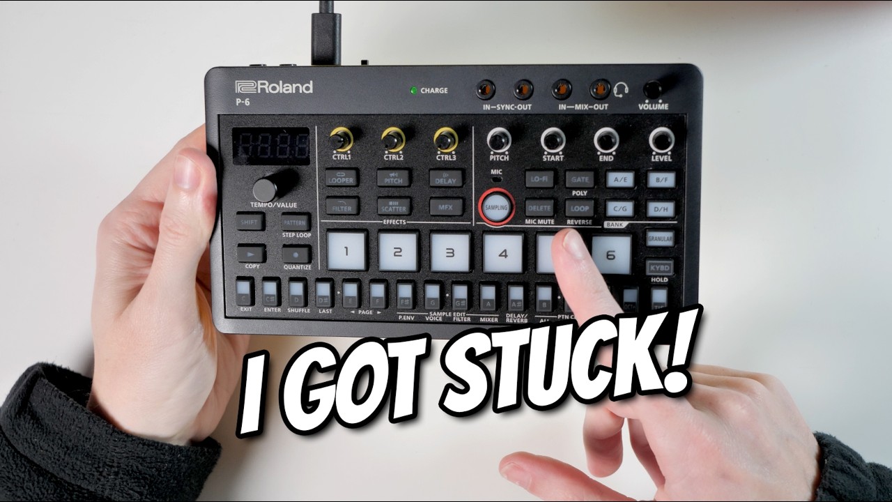Мой первый опыт работы на Roland P-6 (без ручного управления!)