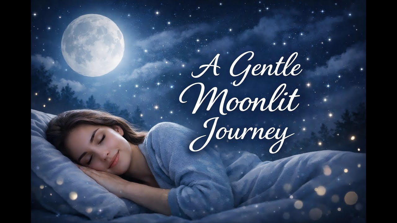 A Gentle Moonlit Journey | Relaxing Sleep Story 🌙