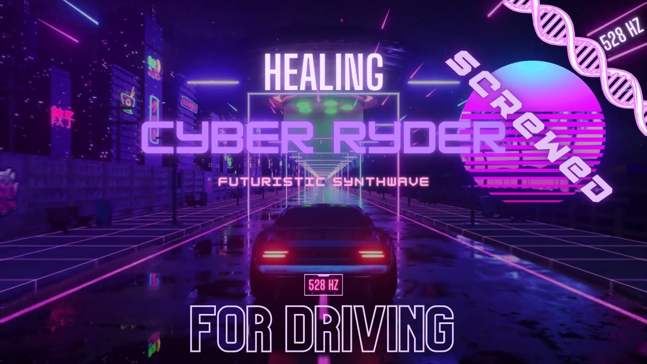 HIGH ENERGY | 80s Synthwave SCREWED To Healing 528 Hz Tone Heal While You Drive
