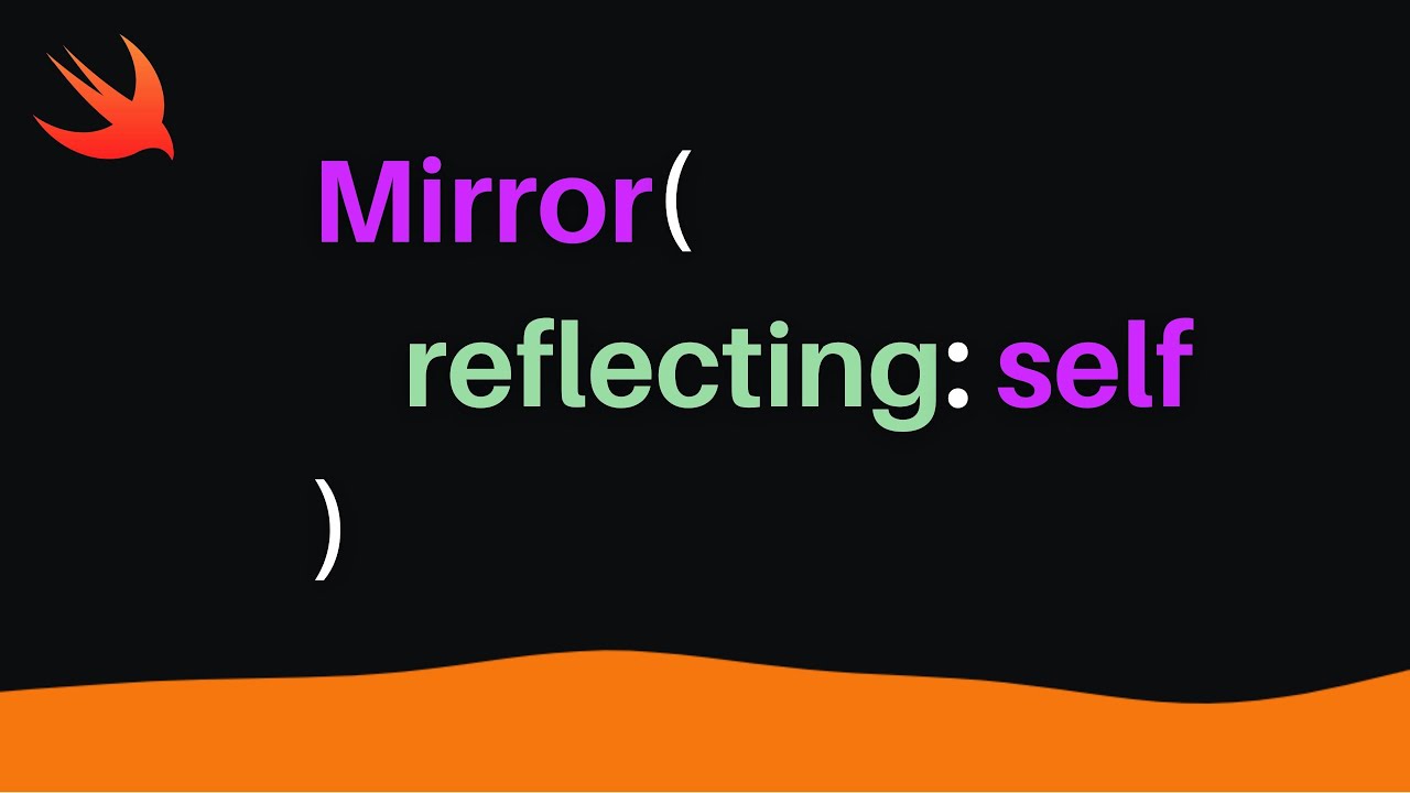 Swift: Reflection Introduction (Xcode 13, 2022) – iOS