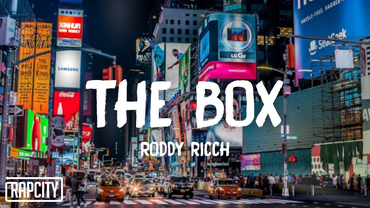 Roddy Ricch - The Box (Lyrics)