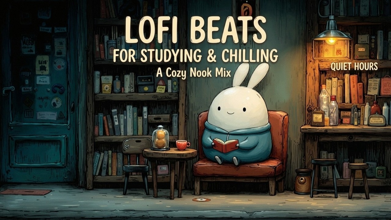 Глубокое обучение и снятие стресса 🎶 Rabbit Lofi Society