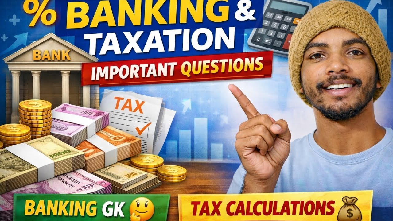 Class 10 maths ll Banking and Taxation important questions ll cg board 2026