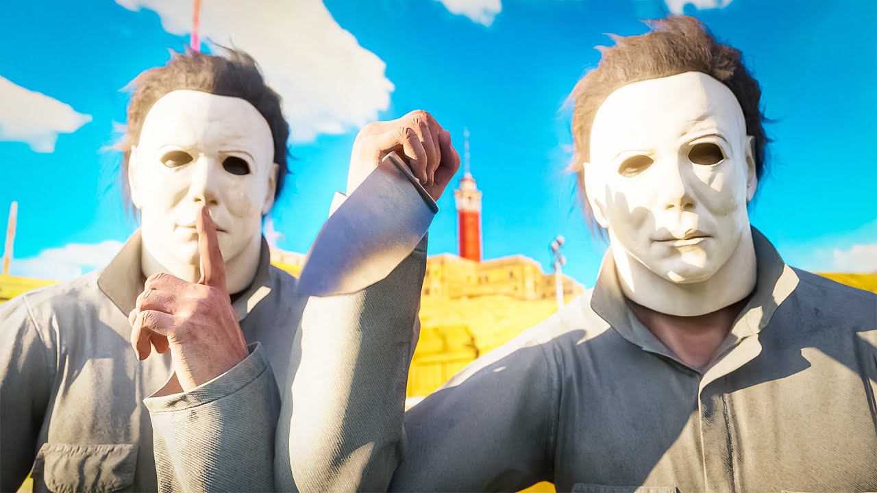 We Took Over Rebirth Island as Michael Myers🤫🔪 (Rebirth Island Warzone)