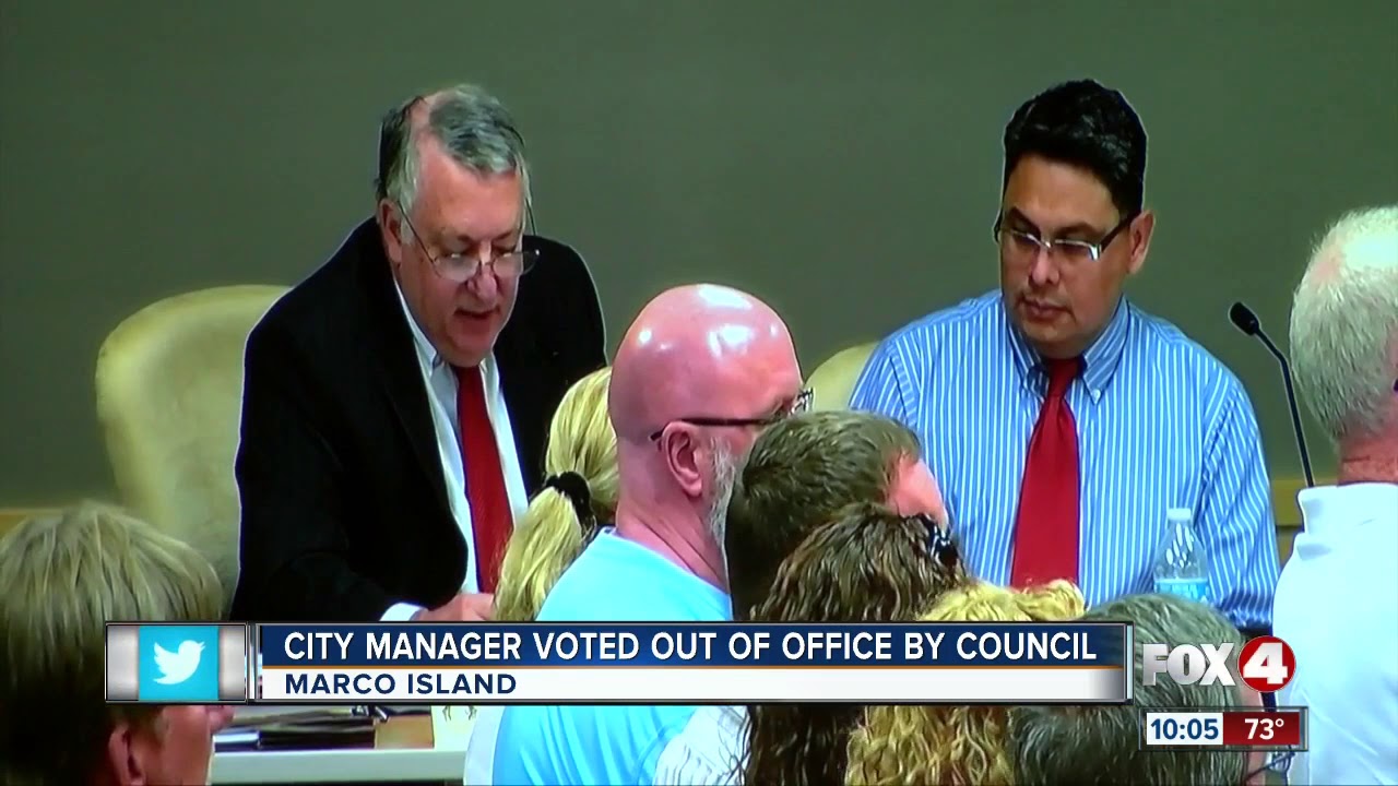 Embattled city manager fired