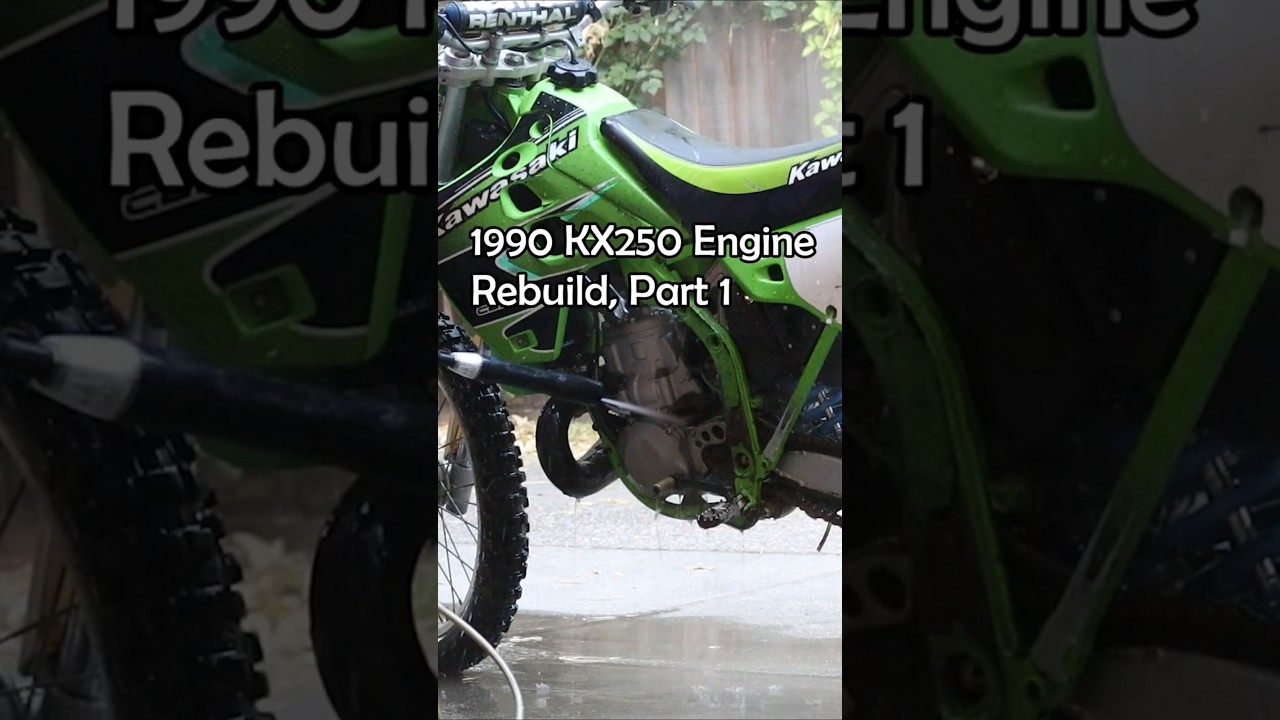 1990 KX250 Engine Rebuild, Part 1