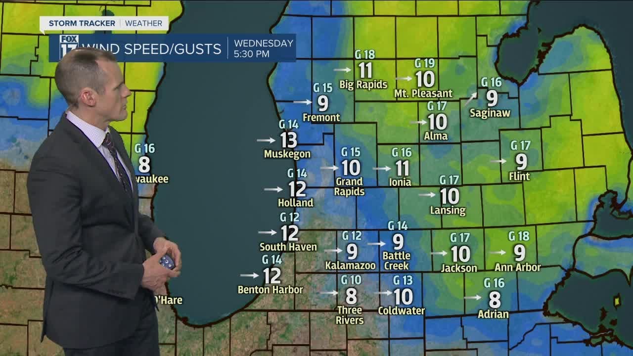 Tuesday afternoon forecast December 1, 2020