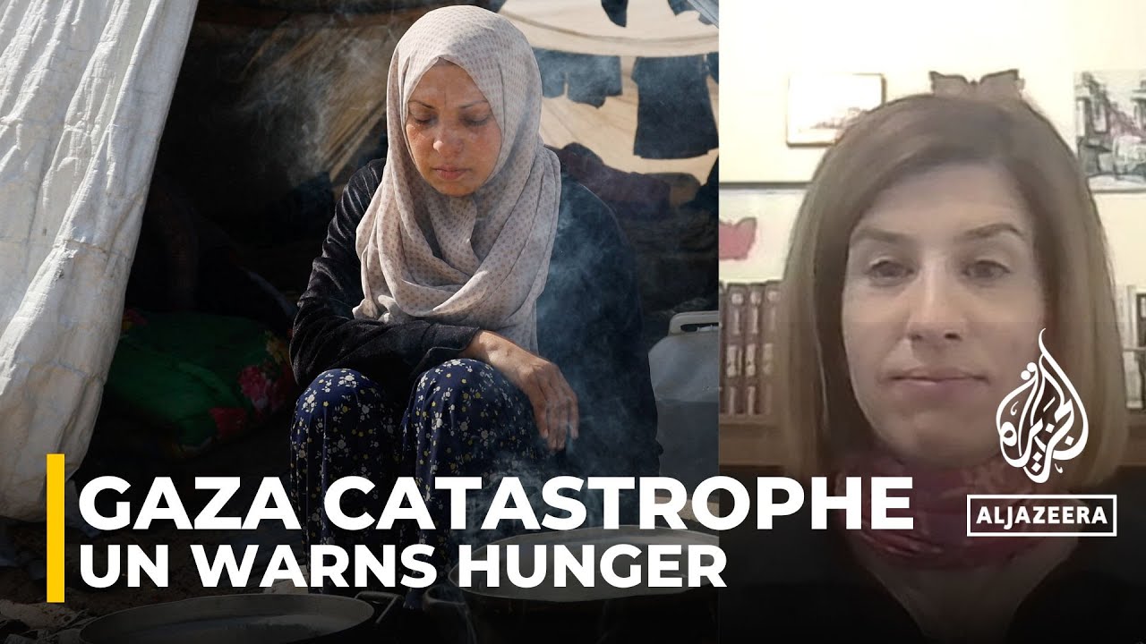 The UN is warning that hunger has reached catastrophic levels across the Gaza strip