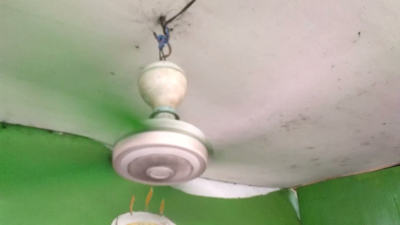 Kipas gantung muter brisik tersendat cukup dengan 2 kabel