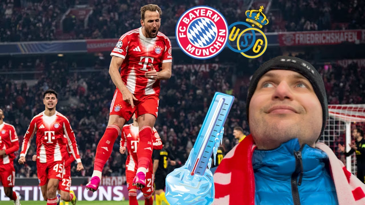 Harry Kane Brace In Front Of An Empty Südkurve I FC Bayern - Union Saint Gilloise I #roadto800