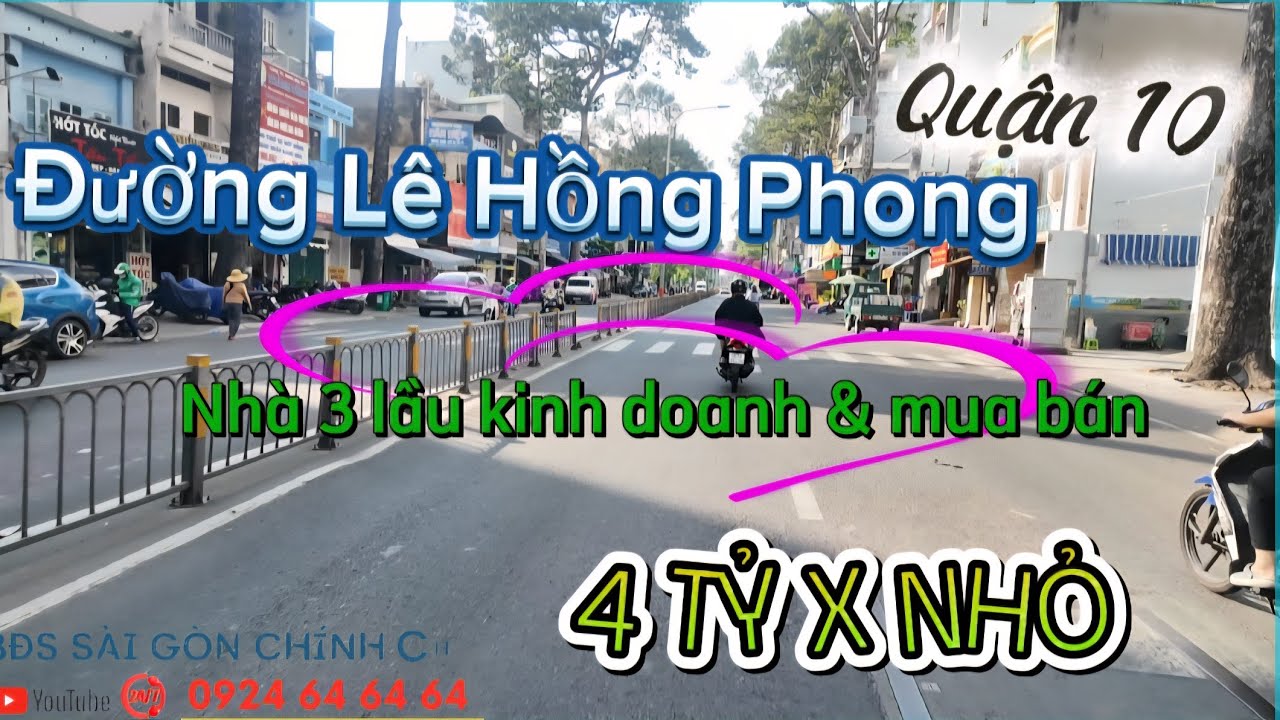Bán nhà trung tâm quận 10 đường xe 16 chổ chạy tới nơi cũng dc// 4ty350