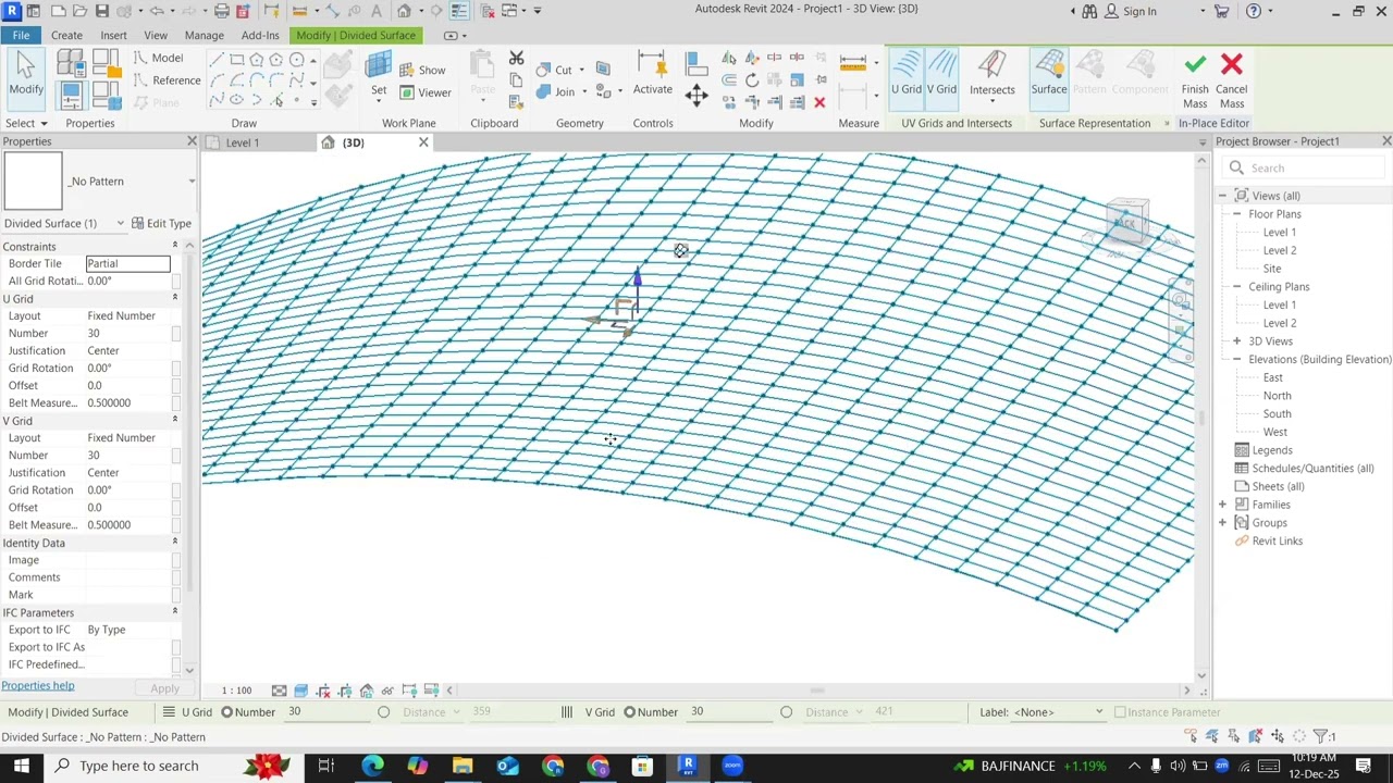 Revit MASSING
