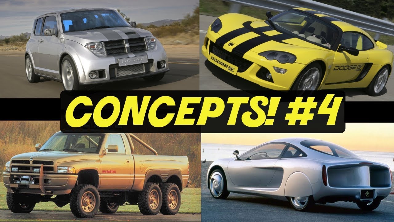 4 Dodge Concept Cars That Almost Made It // PART 4!