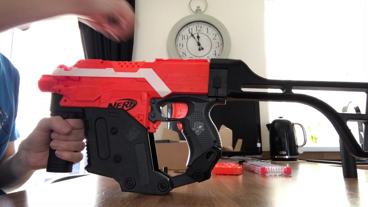 Nerf Stryfe Project: Kriss Vector Assembly