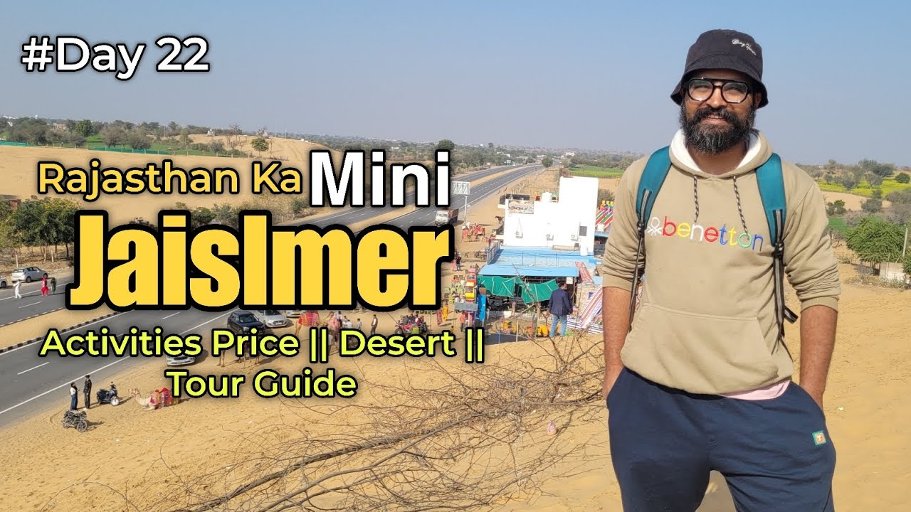 Mini Jaisalmer in Churu? Ramsara Sand Dunes! 🏜️Everything about | Activities, Price & Location 
