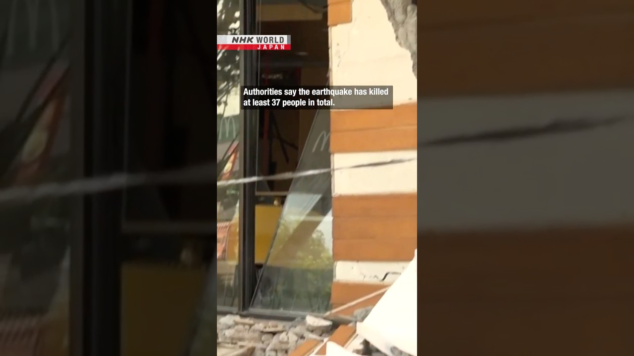 Damage reported near epicenter of Philippine quakeーNHK WORLD-JAPAN NEWS #shorts