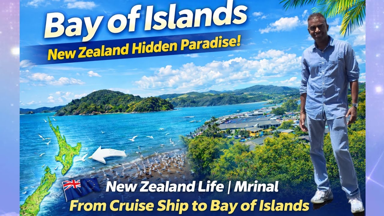 Hidden paradise of New Zealand , Bay of Islands |Nature & beach vibes #BayOfIslands #NZ #CruiseLife
