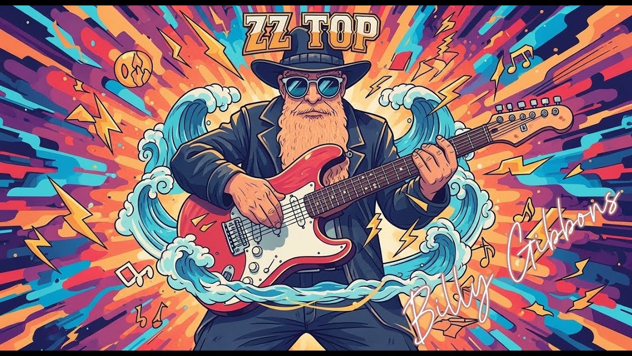 STORIA DEL CHITARRISTA BILLY GIBBONS DEGLI ZZ TOP