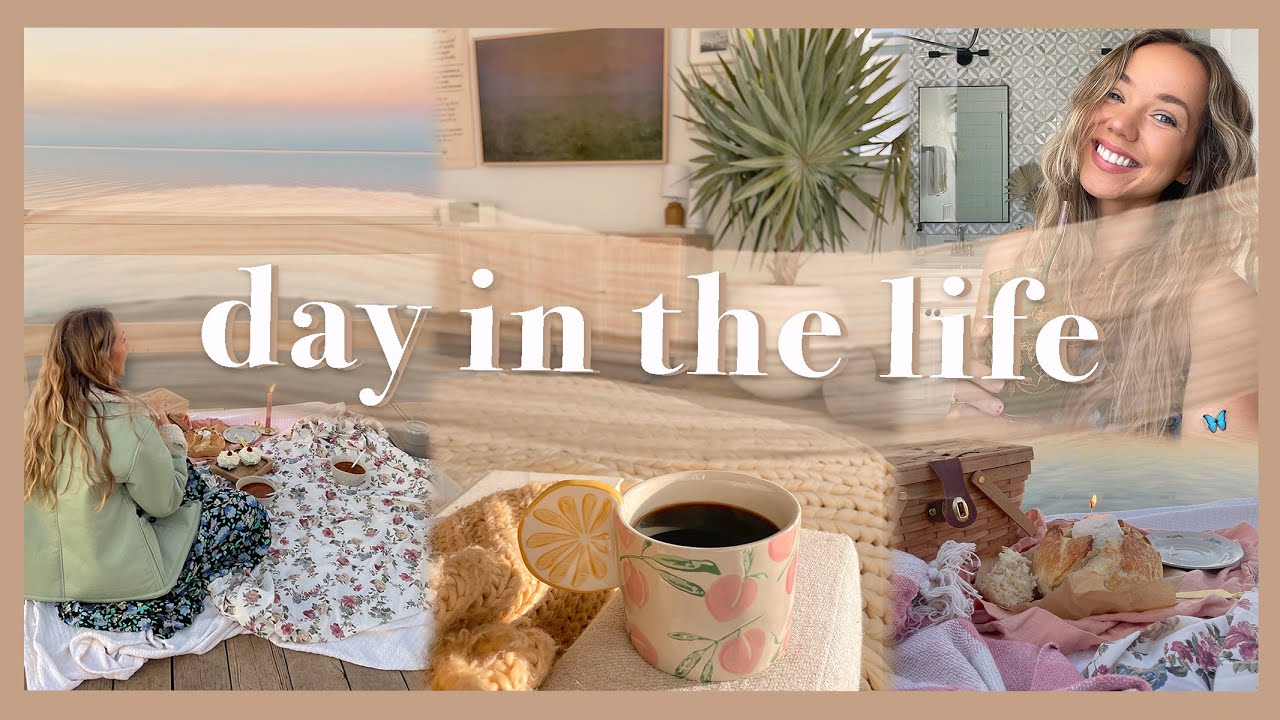 DAY IN THE LIFE | home updates, DIY butter candle, & cooking a cozy soup!