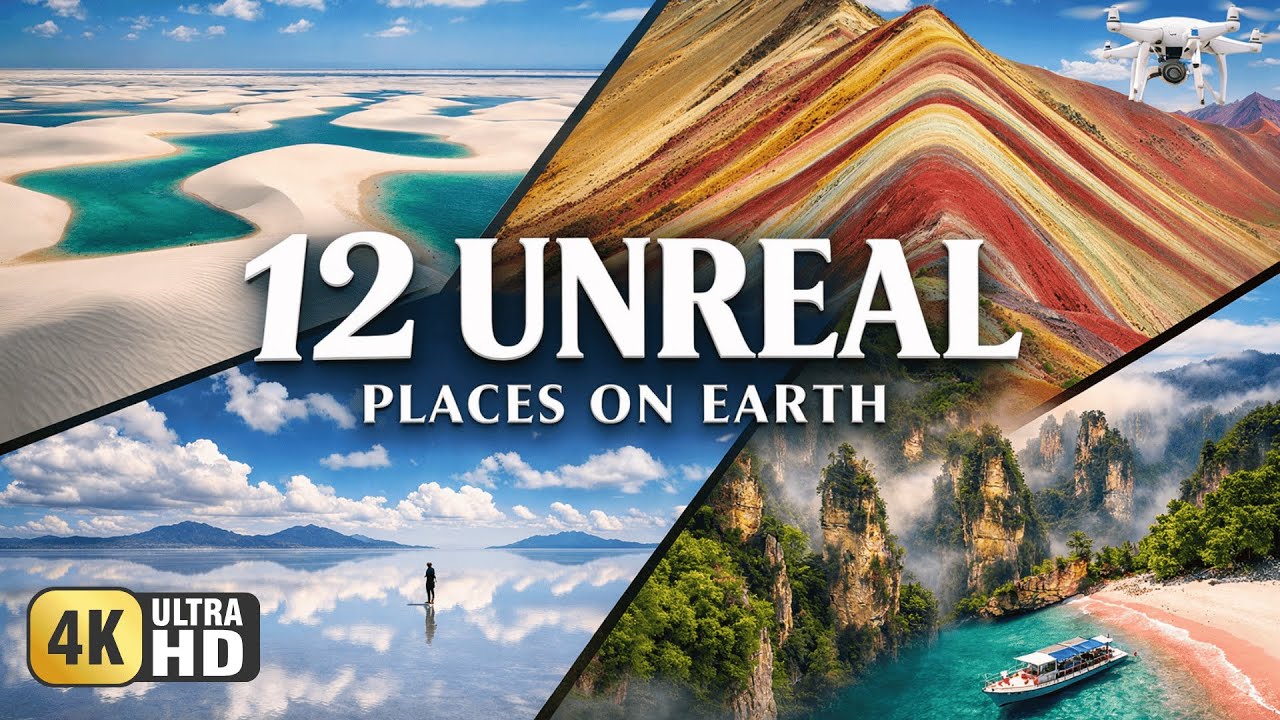 12 Unreal Places on Earth You Must See to Believe | Scenic 4K