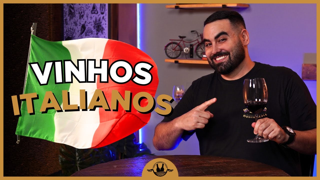 5 UVAS ITALIANAS pra voc&ecirc; descobrir e provar!