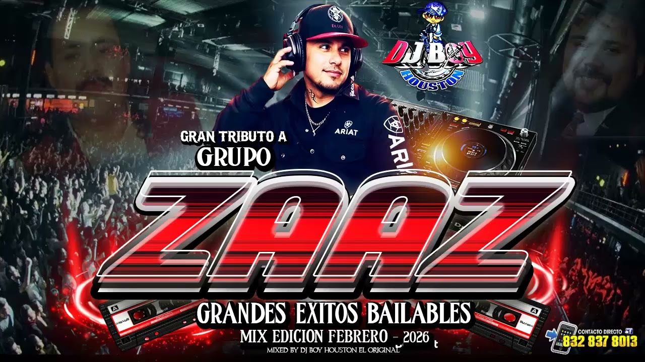 ( ESTRENO ) Mix Grupo Zaaz 👌Grandes Exitos Bailables - Vol .1 Dj Boy Houston El Original
