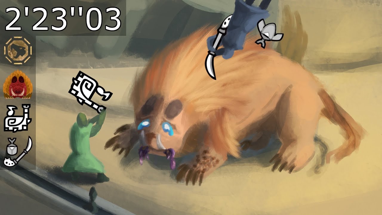 Monster Hunter Wilds Challenge Quest Doshaguma Duo IG x HH 2'23