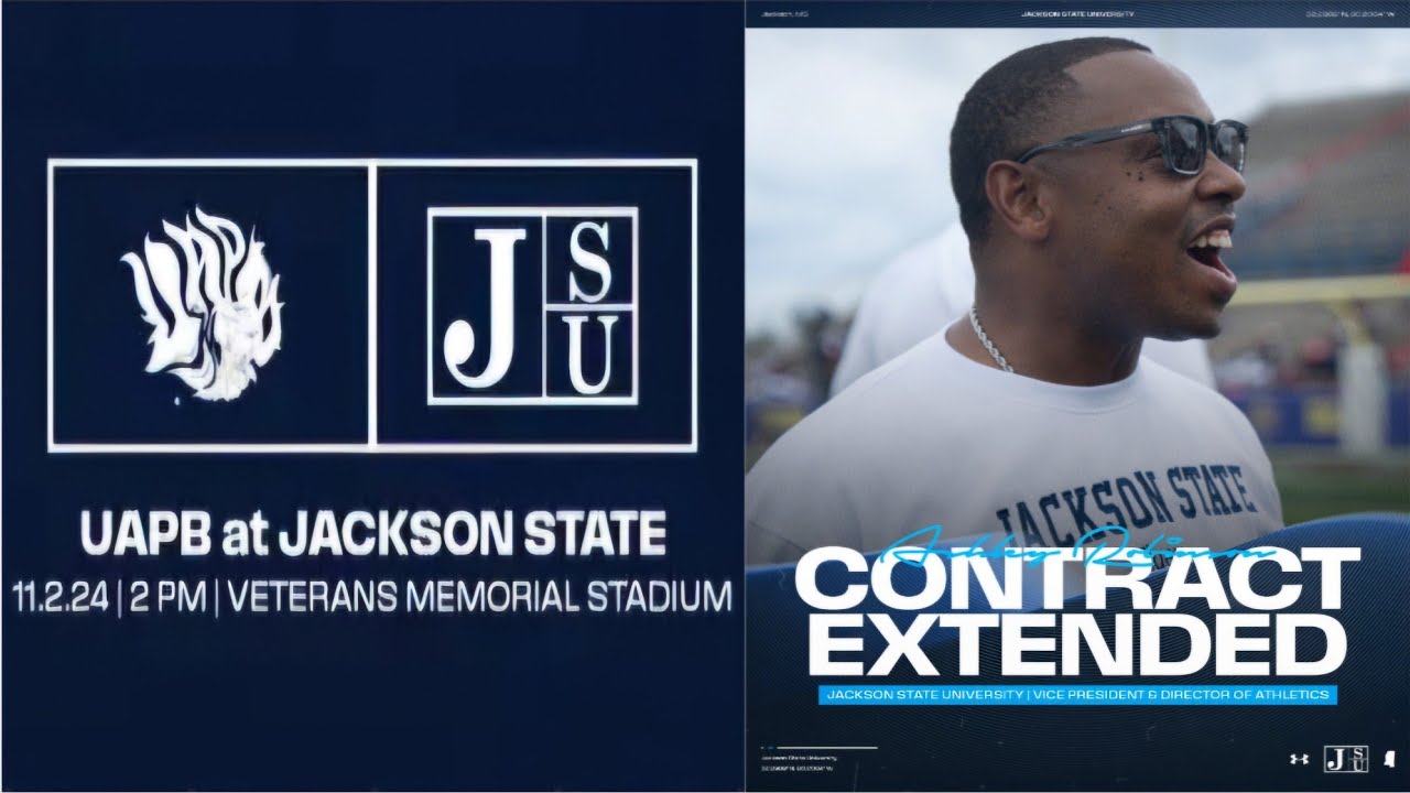 Jackson State vs Arkansas Pine Bluff Gameday Preview | Saturday 11/2/2024 (AD Robinson joins show)
