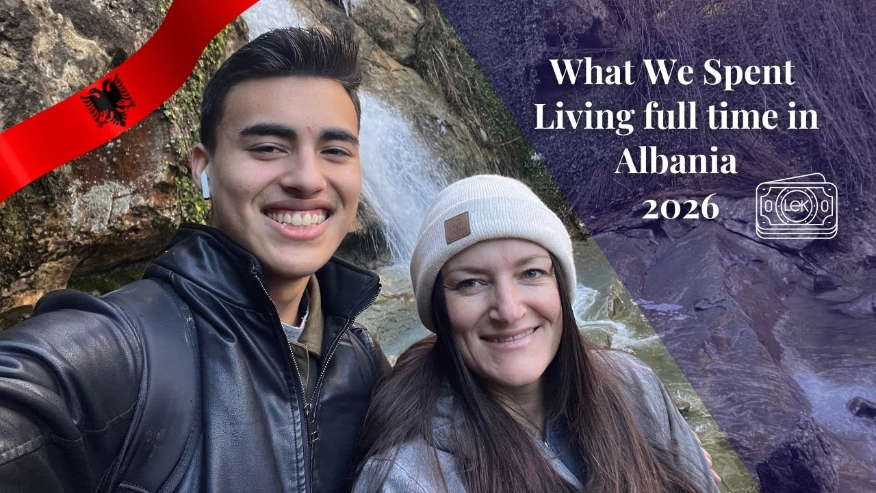 Total Spending January 2026 | Living in Pogredec Albania