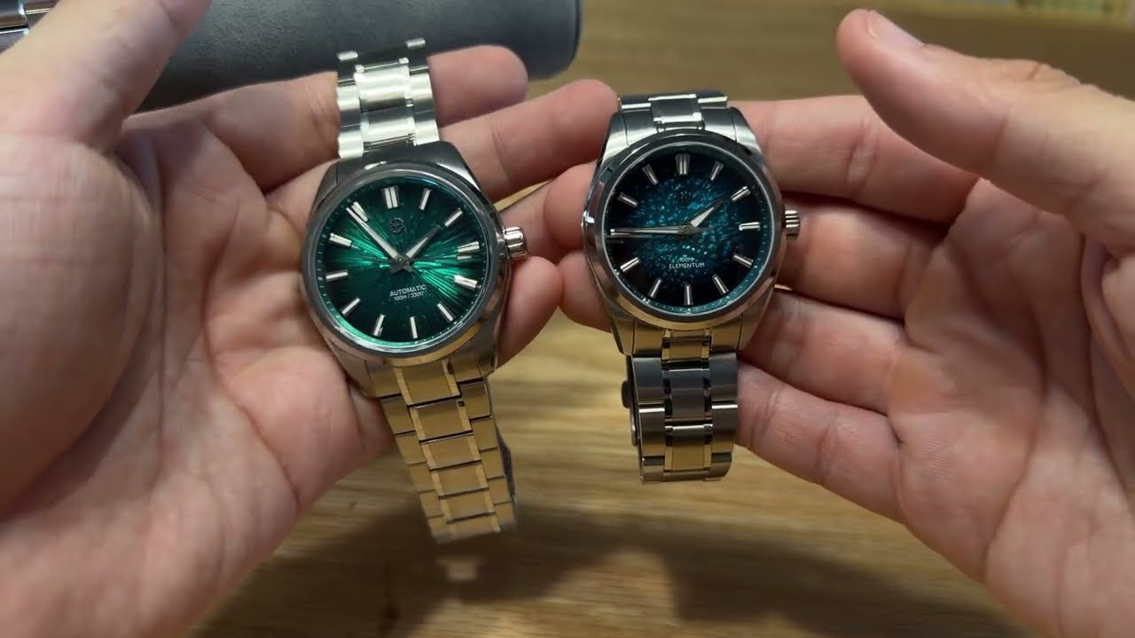 Aethelsohn Turqoise Shard VS Grand Seiko Snowflake VS WD IceCrack