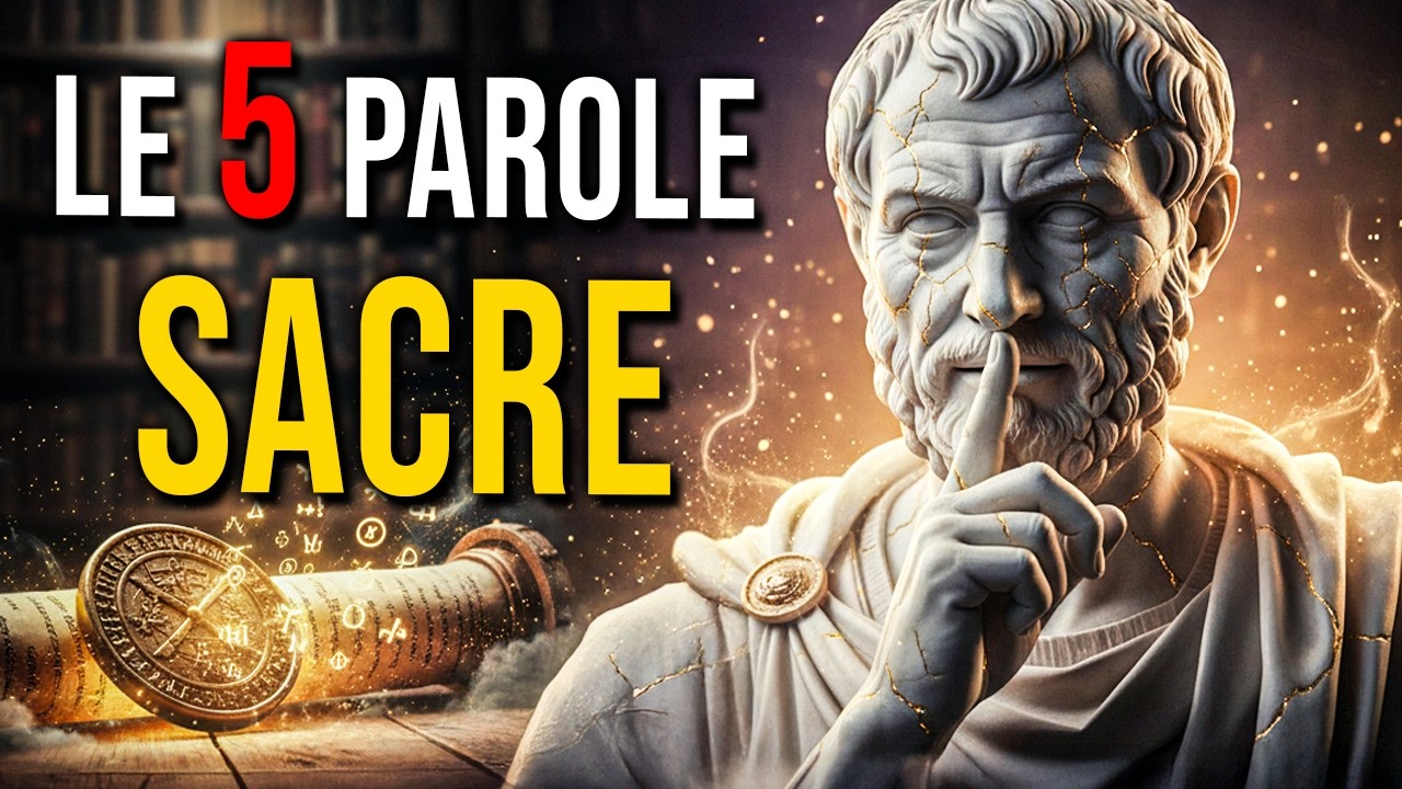 5 PAROLE POTENTI da Ripetere ogni Mattina: RICABLA LA TUA MENTE | Stoicismo