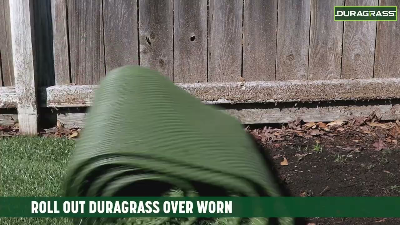 DuraGrass™ Hybrid Turf Roll Installation