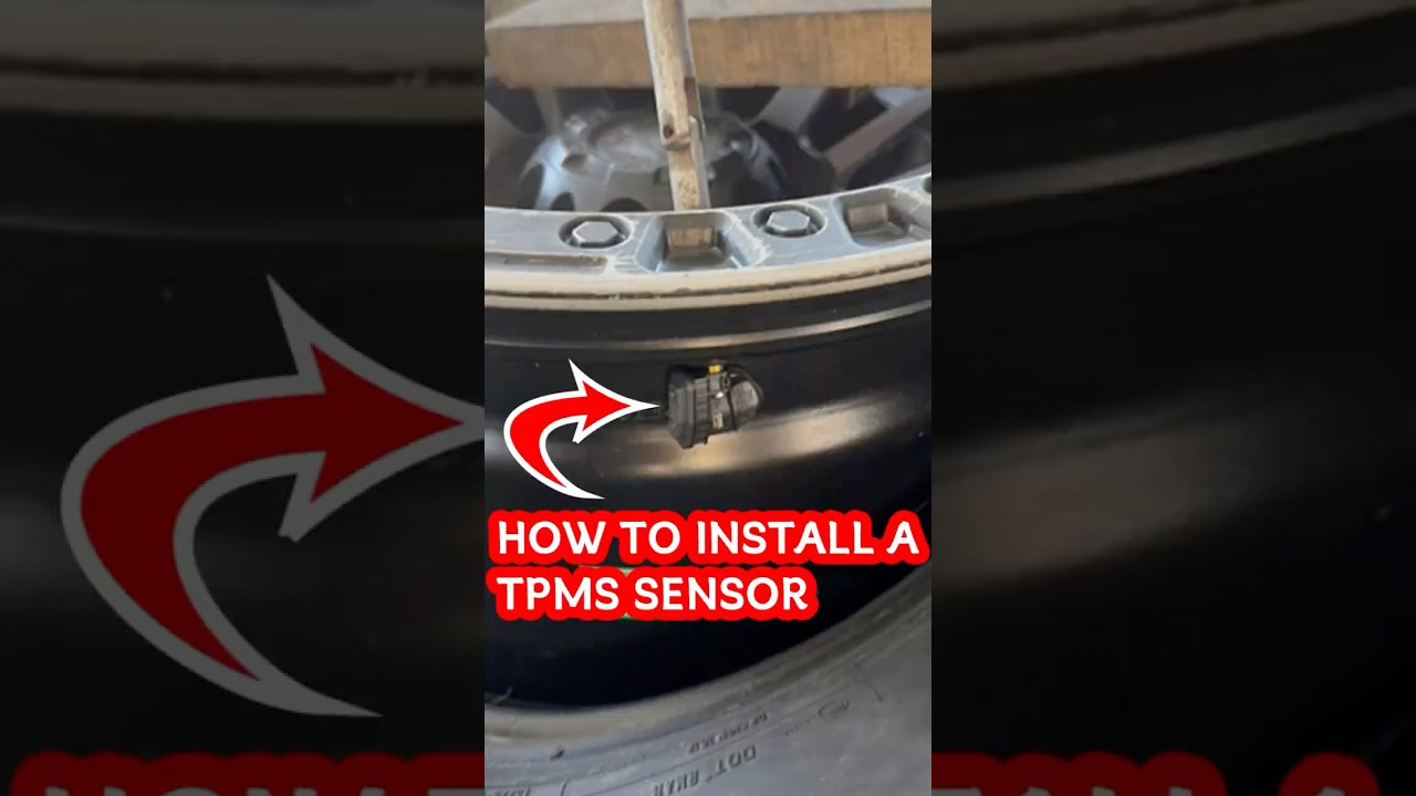 How to Install Tire Pressure Valve Stems/Sensors | Tips & Techniques#tpms #tpmsongs #valve #car