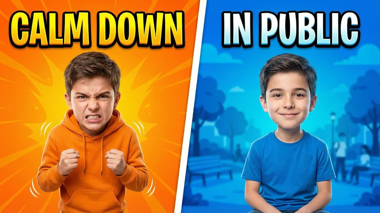 Helping Kids Calm Down in Public Without Shame