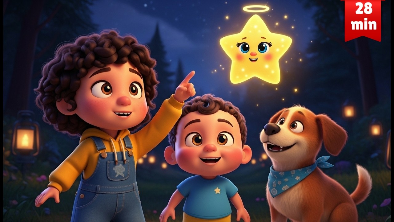 Twinkle Twinkle Little star 🌟 + MORE Nursery Rhymes & Kids Songs Compilation | LITTLE LOVELIES