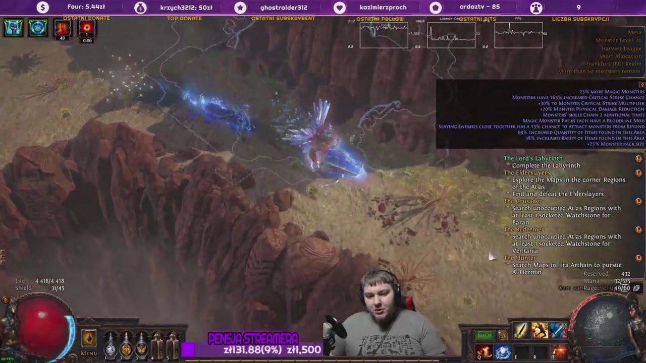 M&oacute;j najgrubszy fan Gothablo streamujący na twitchu sam do siebie m&oacute;wi o mnie :**
