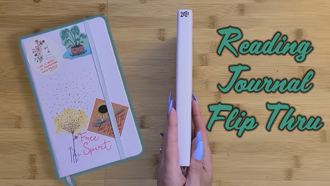 2021 Reading Journal Flip Thru