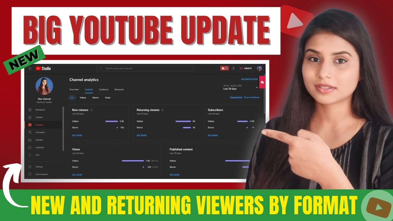 Big YouTube Update - New And Returning Viewers By Fomat