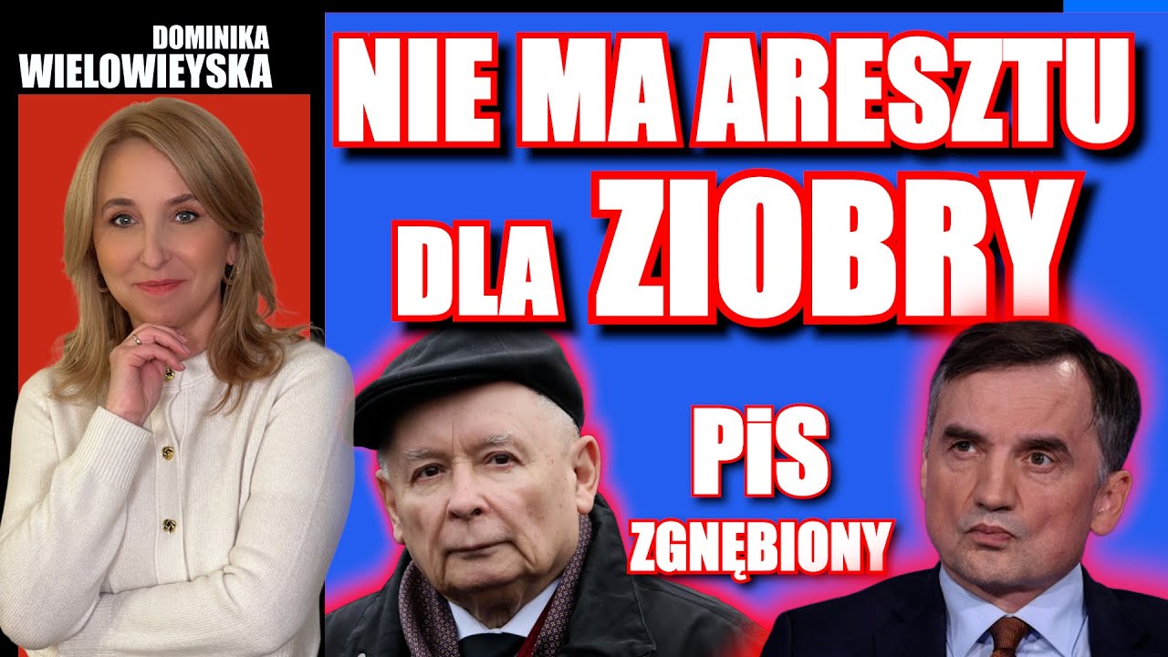 NIE MA ARESZTU dla ZIOBRY. PiS zgnębiony | Dominika Wielowieyska, 15.01.2026